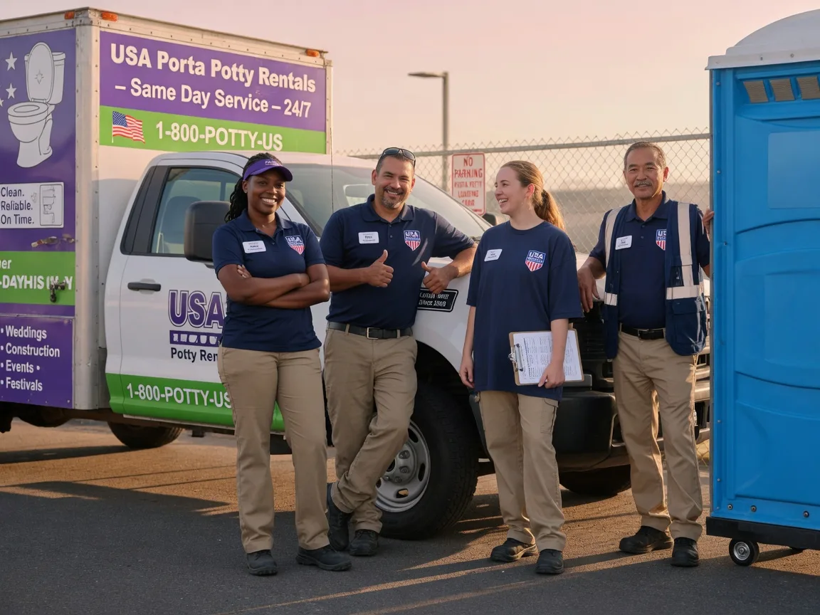 Porta Potty Rental company in Pollock, SD