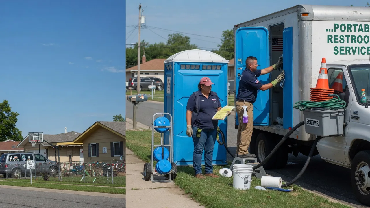 Portable Toilet Rental in Pollock, SD near me